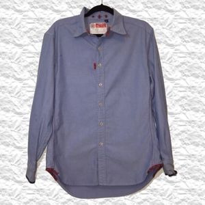 Robert Graham Freshly Laundered Blue Oxford Shirt